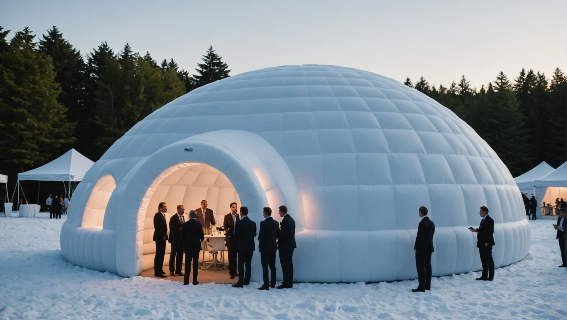 L’impact des Igloos gonflables sur la réussite des événements d’entreprise : Une comparaison approfondie