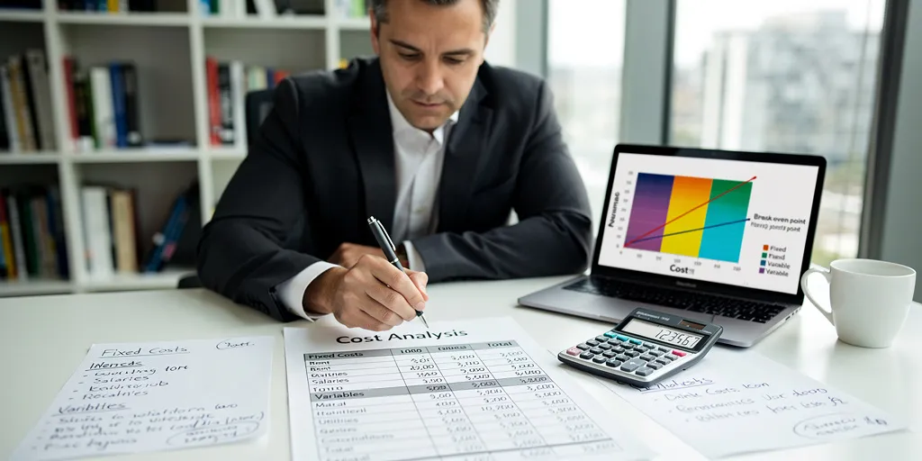 Charges fixes et charges variables : la méthode pour calculer le point mort