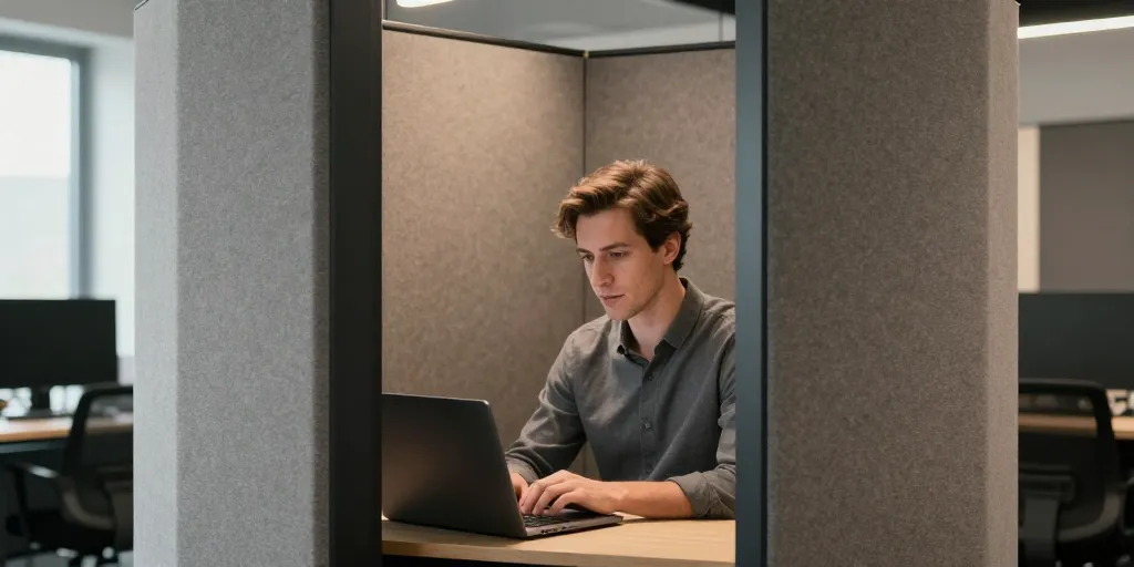 Cabine acoustique : améliorez le confort et la confidentialité