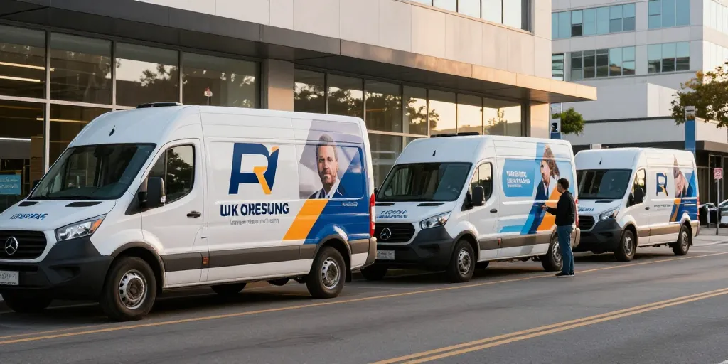 Faire le covering de vos camions peut être un vrai avantage publicitaire