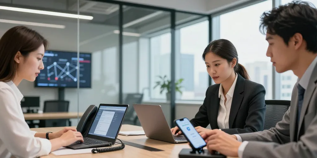 Les services de téléphonie proposées et adaptées aux entreprises pour gérer leur business