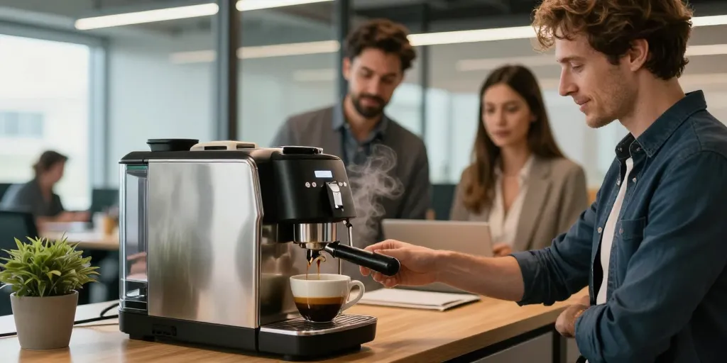 Machine à café automatique : la solution idéale pour les bureaux ?